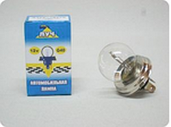 Автолампа A 12V (75/70W) P45t-41 лампа-фара Луч