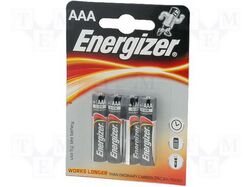 Элемент питания Energizer Base AAA LR03 BL-3+1 (1,5V)