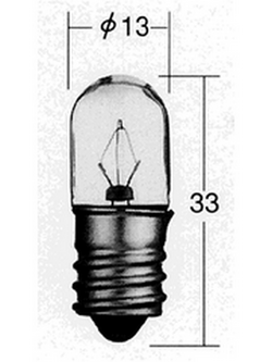 Автолампа T13 E10 24V (5W) с цоколем с резьбой Koito 1461