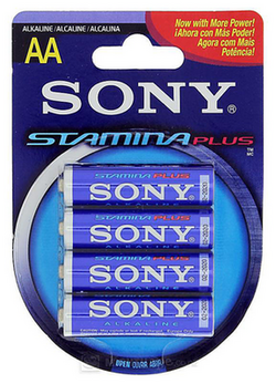 Элемент питания Sony Stamia Plus AA LR6 (AM3-B2A) BL-2 (1,5V)