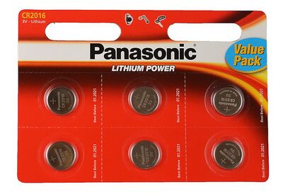 Элемент питания Panasonic Power Cells 2016 BL-6 (3V)