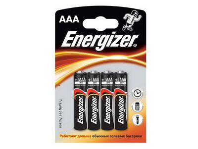 Элемент питания Energizer Base AAA LR03 BL-4 (1,5V)