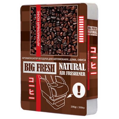 FKVJP(BF-78) Ароматизатор BIG FRESH "ароматный кофе" 200 гр