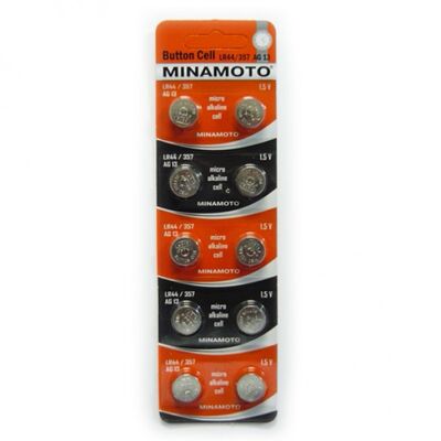 Элемент питания MINAMOTO AG13 BL-10