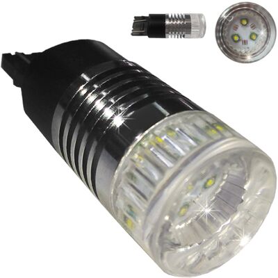 Лампочки светодиодные T20 7443 3 LED CREE бел б/ц 2к 15W LENS MT 3W lm A 12-30В V3