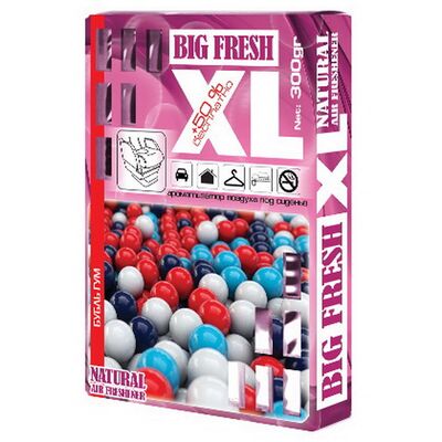 FKVJP(BXL-115) Ароматизатор BIG FRESH XL "Бубль Гум" 300 гр