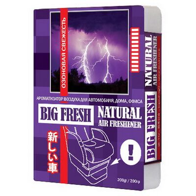 FKVJP(BF-52) Ароматизатор BIG FRESH "озоновая свежесть" 200гр