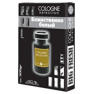 FKVJP(BXCOL-182(30) Ароматизатор воздуха "BIG FRESH COLOGNE SELECTION" Божественно белый (300 гр)