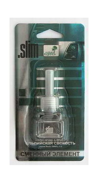 FKVJP(SMRFL-113) Ароматизатор Сменный блок для SLIM "Альпийская свежесть" (8мл)