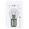 Автолампа S25 12V (23/8W) BAY15d (желтый) с цоколем 2-конт. Koito (шт.)