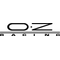 наклейка (вырезанная) "OZ Racing" наружная, (цвет черный), 5х20 см